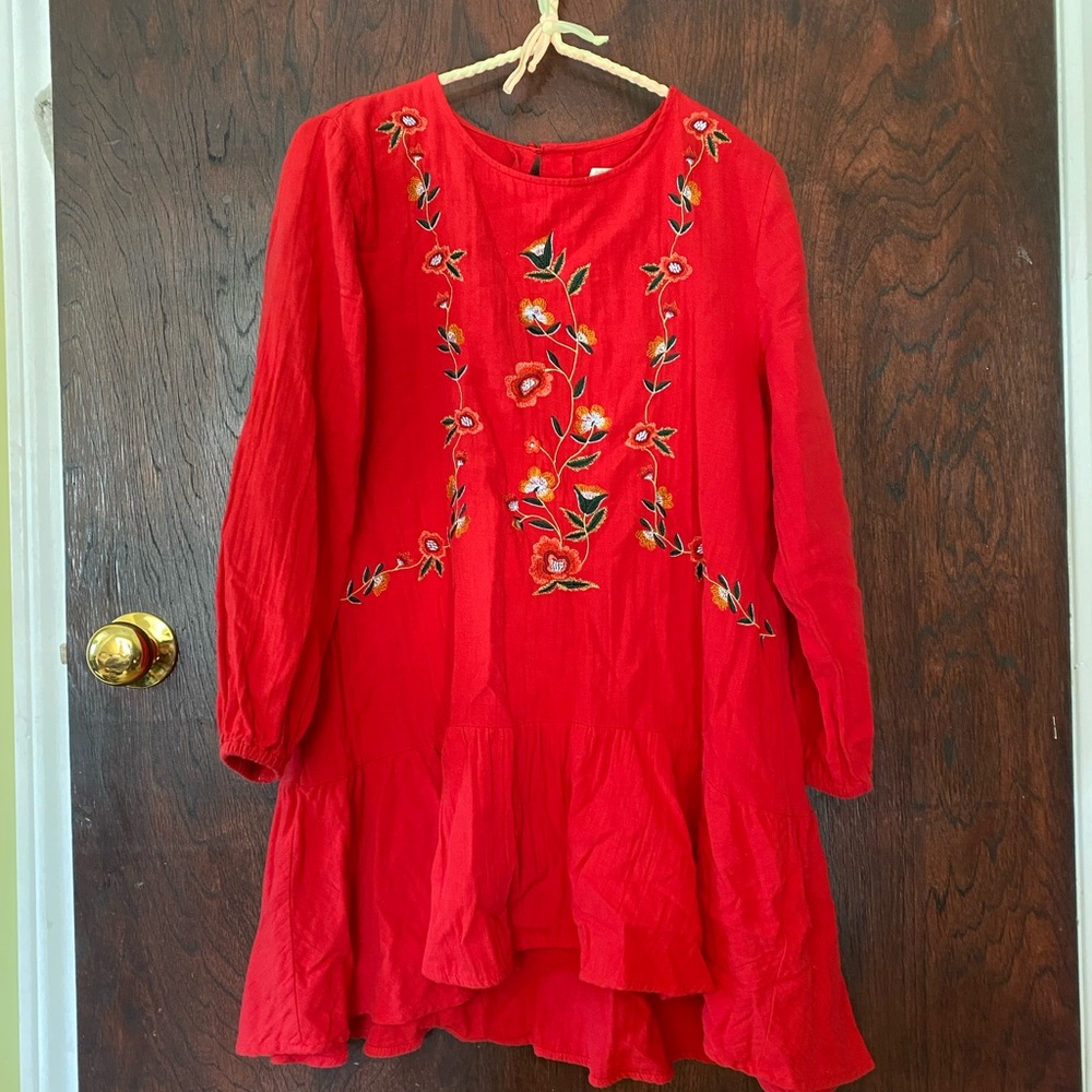 Zara Embroidered Dress